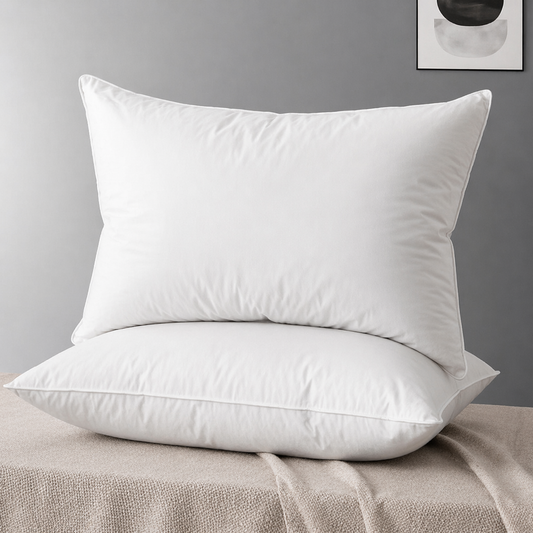 Dormiraâ„¢ German Made Hungarian Goose Down & Feather Pillow | Soft, Breathable & Luxury Sleep
