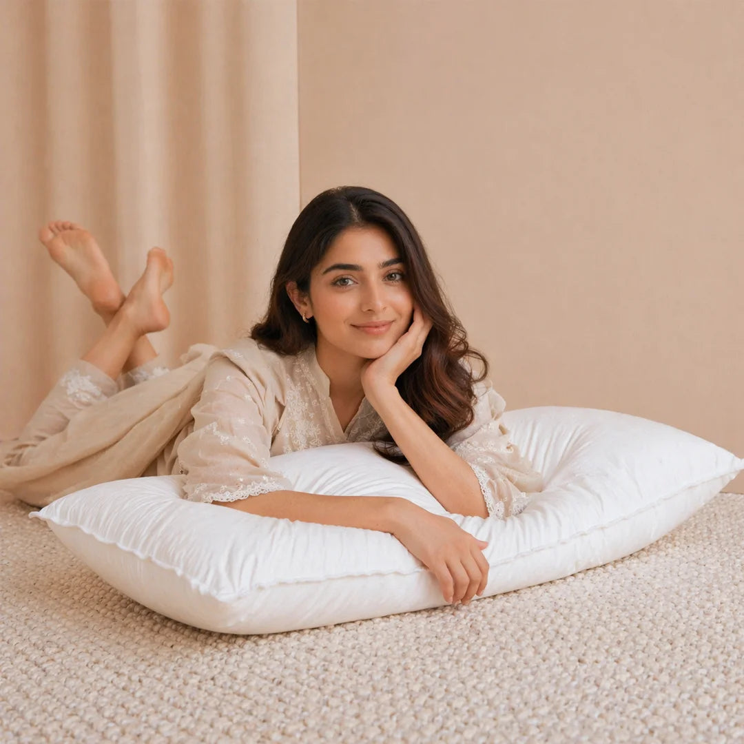 Dormira™ German Made Hungarian Goose Down & Feather Pillow | Soft, Breathable & Luxury Sleep